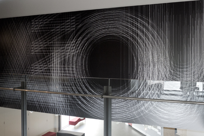 Catherine Griffiths' Wall Drawing – EyeContact